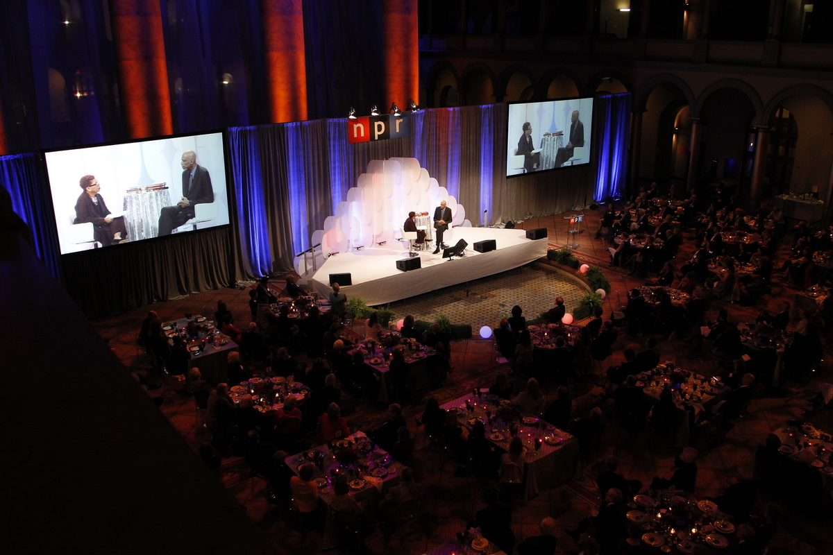 The Opening Reception and Dinner: An Evening with Kareem Abdul-Jabbar on Friday, October 30, 2015 at the National Building Museum in Washington, DC. (Paul Morigi/AP Images for NPR)